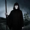 Halloween-Face-Mask-Skeleton-Headgear-Terrifying-Death-Ghost-Horror-Realistic-Face-Mask-Costume-Cosplay-Accessories-For-5 – saadaval Tootemaailm e-kaubamajas
