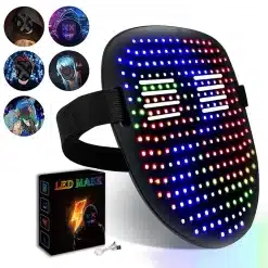 Halloween-LED-Neon-Mask-Gesture-Light-Mask-Glowing-Party-Light-Mask-Change-Face-Induction-Party-Performance-1 – saadaval Tootemaailm e-kaubamajas