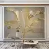 Custom-Photo-Wallpaper-Wall-Painting-3D-Golden-Embossed-Banana-Leaf-Mural-Luxury-Study-Living-Room-Bedroom-2 – saadaval Tootemaailm e-kaubamajas